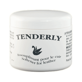 Use a leather furniture conditioner like Tenderly Leather Softener. It is a gentle and can be used for nubuck leather care, suede shoe care, or on exotic leather.