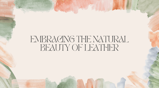 Embracing the natural beauty of leather with a focus on leather care guide and preservation tips.