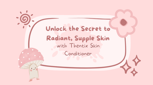 Unlock the Secret to Radiant, Supple Skin with Thentix Skin Conditioner, featuring lightweight skin moisturizer.