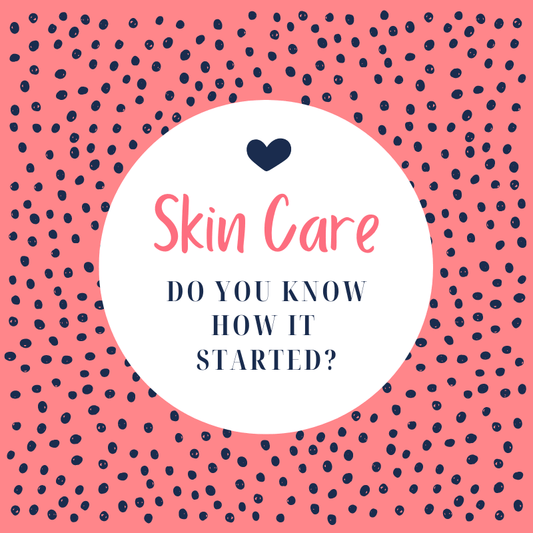 How did skincare start?