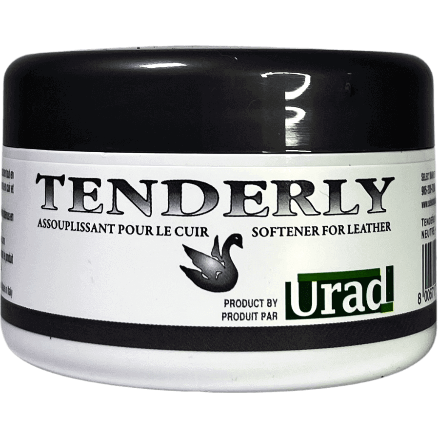 Tenderly leather softener is an excellent solution for those wondering how to soften leather, specifically for shoes and boots. It effectively conditions and softens the leather, restoring its natural suppleness and durability.