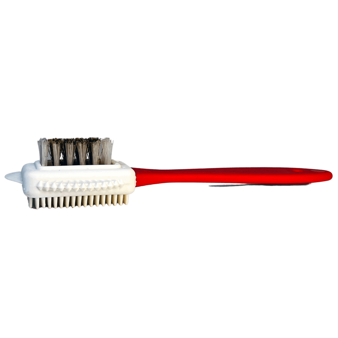 For more delicate items, the suede brush for jacket or suede and nubuck brush is an excellent choice. With its versatile design and durable construction, this scrubber is a must-have for any serious cleaner.